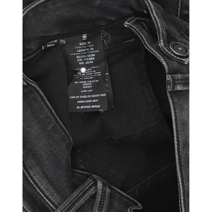 G-Star Lynn Zip Shablon Women Grey Skinny Slim Stretch Jeans W25 L30