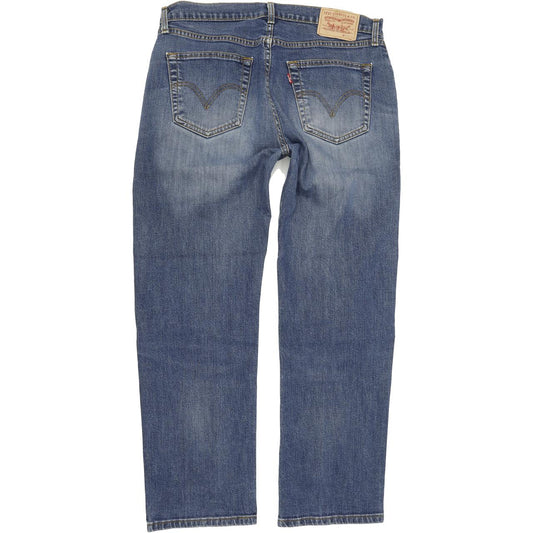 Levi's 751 Men Blue Straight Regular Stretch Jeans W36 L30