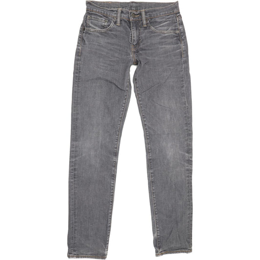 Levi's 511 Men Grey Straight Slim Stretch Jeans W28 L31