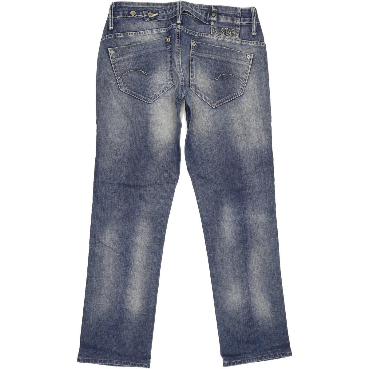 G-Star Midge Women Blue Straight Slim Stretch Jeans W29 L29
