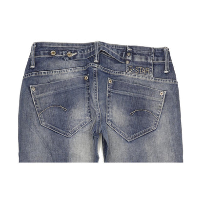 G-Star Midge Women Blue Straight Slim Stretch Jeans W29 L29