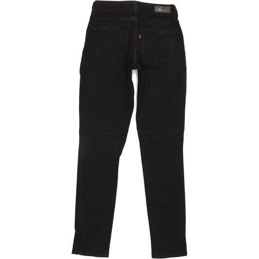Levi's Bold Curve Women Black Skinny Slim Stretch Jeans W26 L30