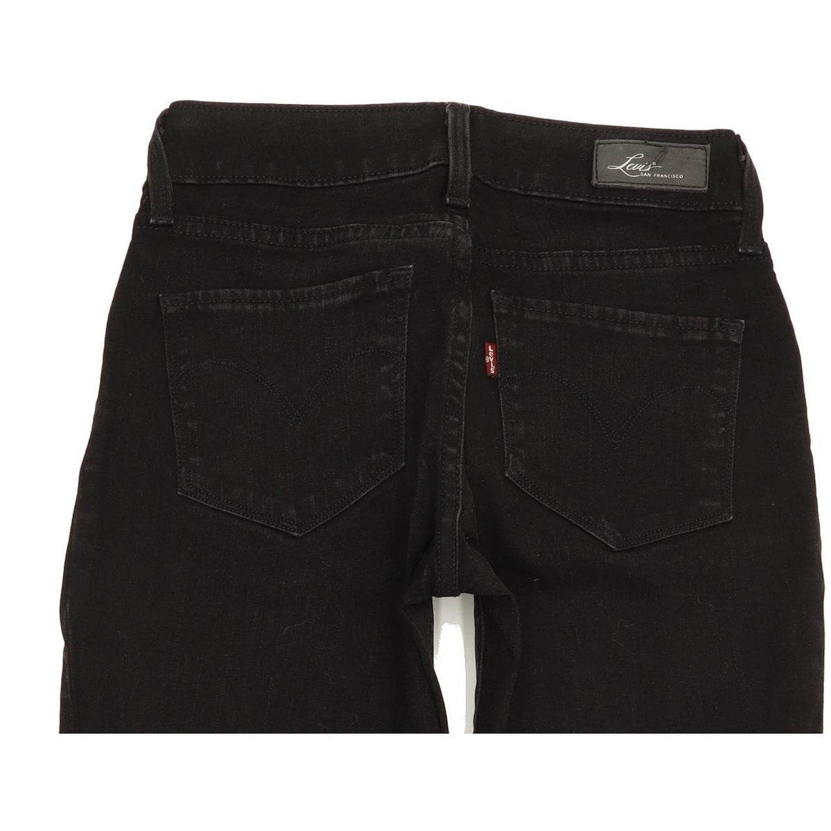 Levi's Bold Curve Women Black Skinny Slim Stretch Jeans W26 L30