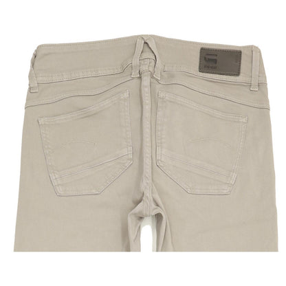 G-Star Lynn Women Grey Skinny Slim Stretch Jeans W27 L32