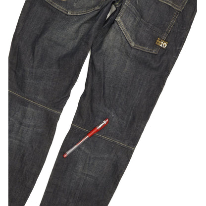G-Star Elwood Embro Narrow Women Blue Straight Slim Jeans W28 L32