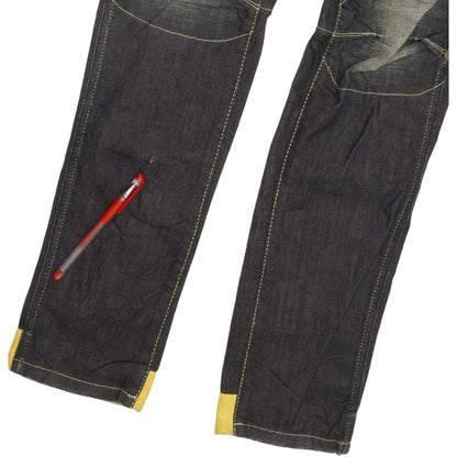 G-Star Elwood Embro Narrow Women Blue Straight Slim Jeans W28 L32
