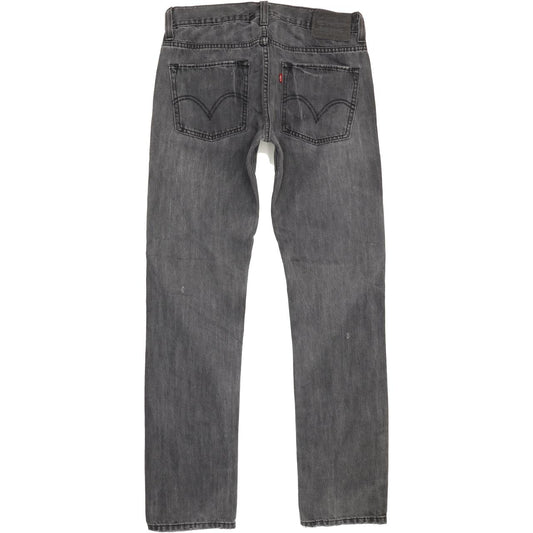 Levi's 511 Men Grey Straight Slim Jeans W32 L32