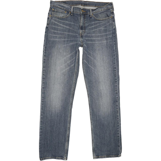 Levi's 514 Men Blue Straight Slim Stretch Jeans W34 L33