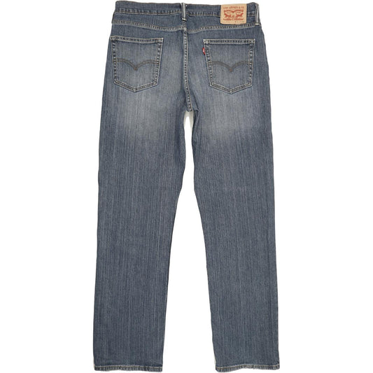 Levi's 514 Men Blue Straight Slim Stretch Jeans W34 L33