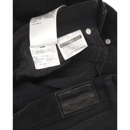 Levi's 711 Women Black Skinny Regular Stretch Jeans W28 L30