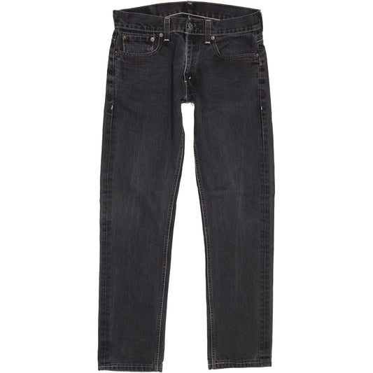 Levi's 511 Men Charcoal Straight Slim Jeans W33 L31