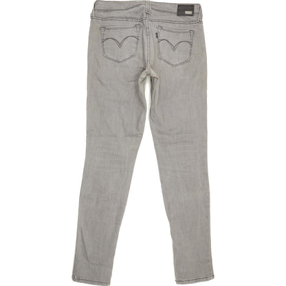 Levi's Demi Curve Women Grey Skinny Slim Stretch Jeans W28 L31