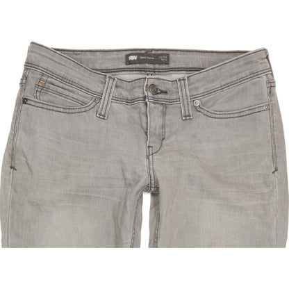 Levi's Demi Curve Women Grey Skinny Slim Stretch Jeans W28 L31