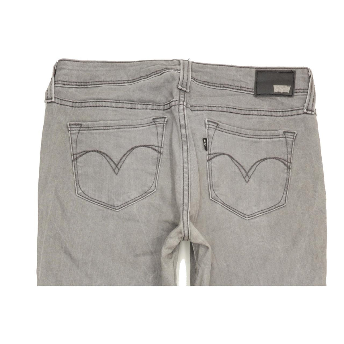 Levi's Demi Curve Women Grey Skinny Slim Stretch Jeans W28 L31
