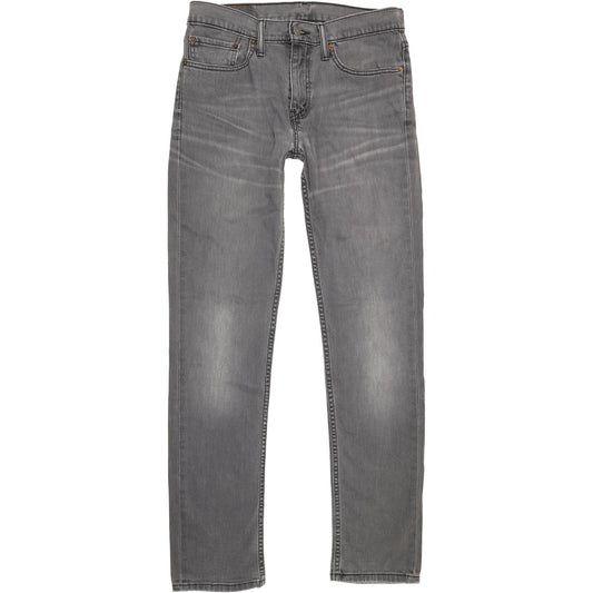 Levi's 511 Men Grey Straight Slim Stretch Jeans W32 L33