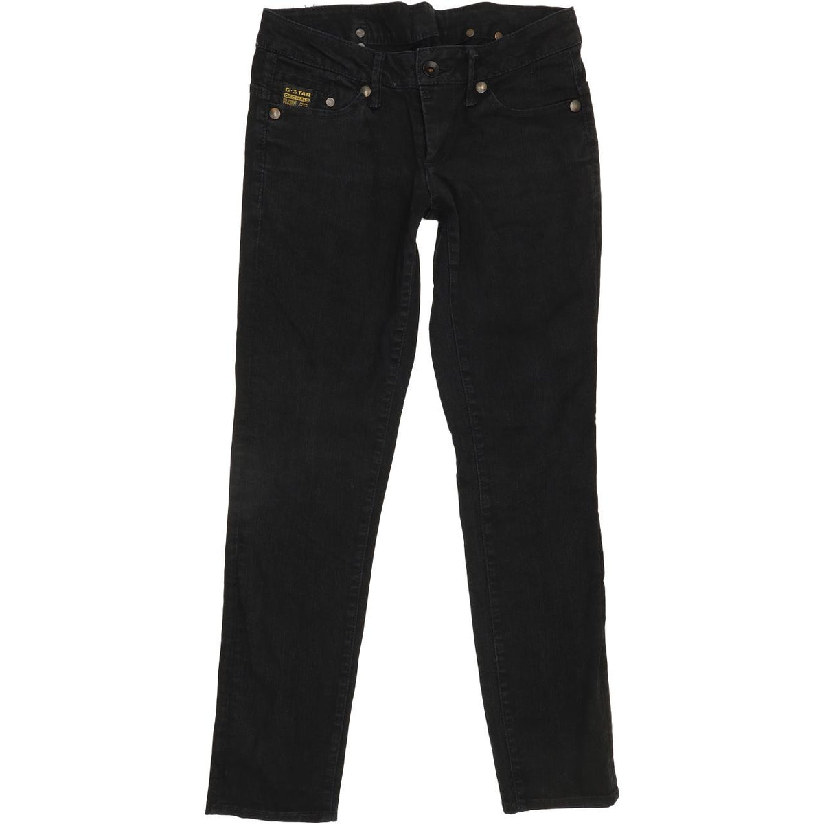 G-Star Midge Women Black Skinny Slim Stretch Jeans W27 L28