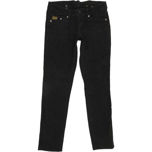G-Star Midge Women Black Skinny Slim Stretch Jeans W27 L28