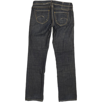 G-Star Core Women Blue Straight Slim Jeans W27 L30