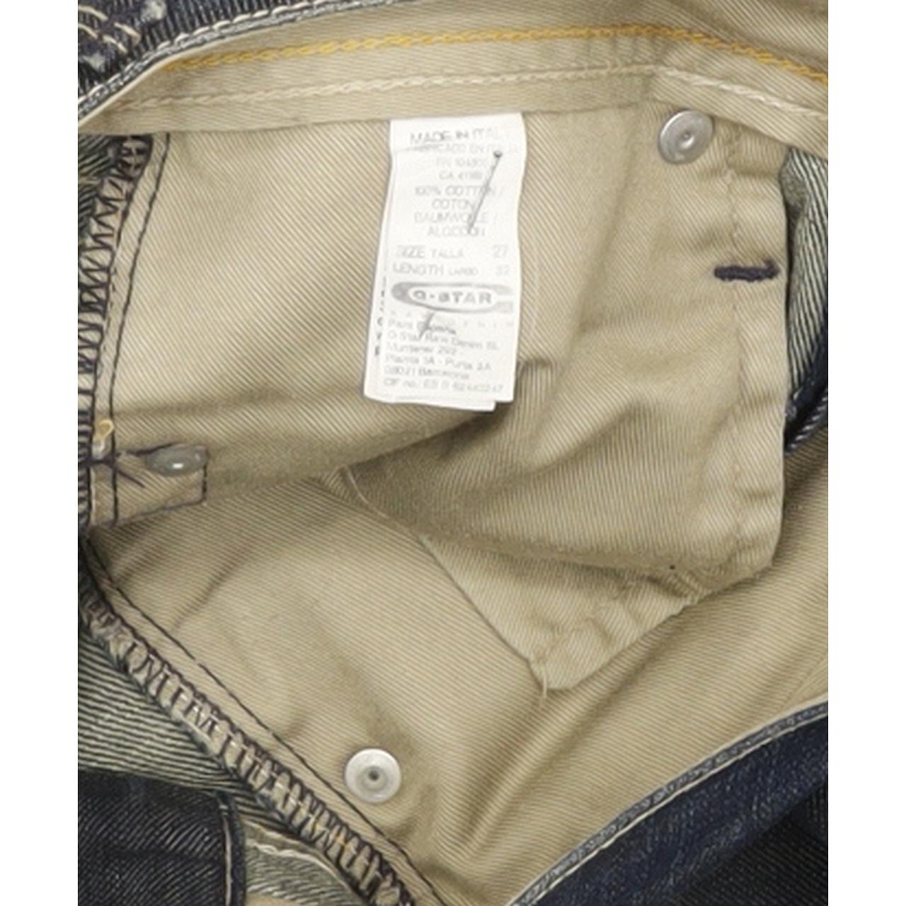 G-Star Core Women Blue Straight Slim Jeans W27 L30