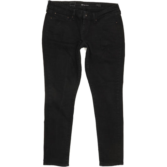 Levi's Slight Curve Women Black Skinny Slim Stretch Jeans W29 L28