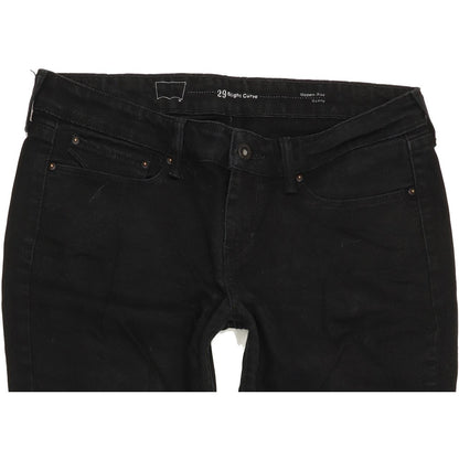 Levi's Slight Curve Women Black Skinny Slim Stretch Jeans W29 L28