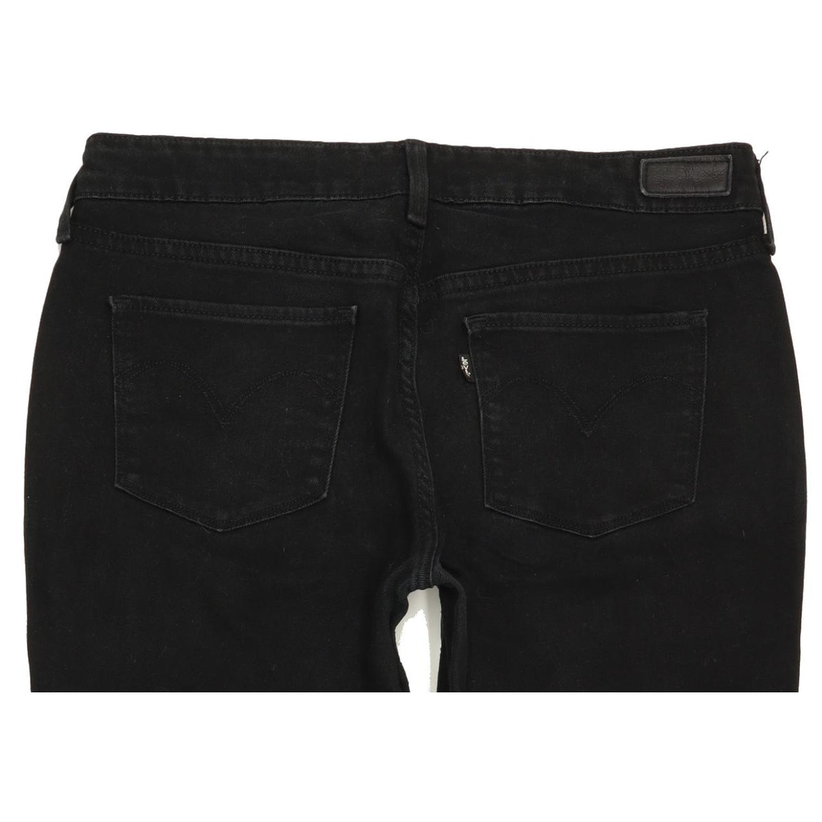 Levi's Slight Curve Women Black Skinny Slim Stretch Jeans W29 L28
