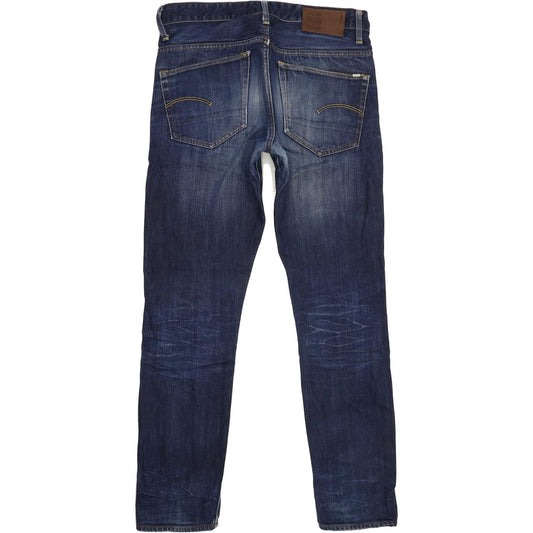 G-Star 3301 Men Blue Tapered Regular Jeans W33 L33