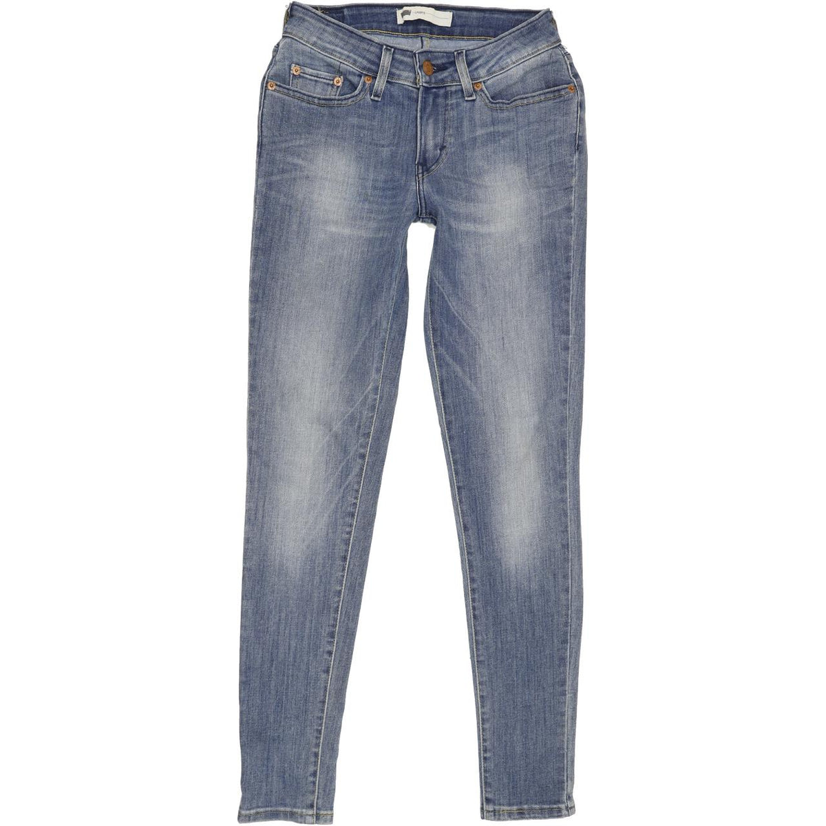 Levi's Women Blue Skinny Slim Stretch Leggings W27 L29
