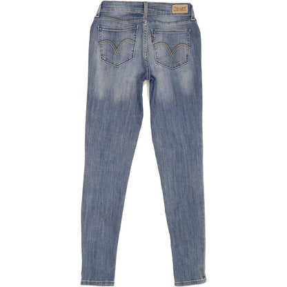 Levi's Women Blue Skinny Slim Stretch Leggings W27 L29