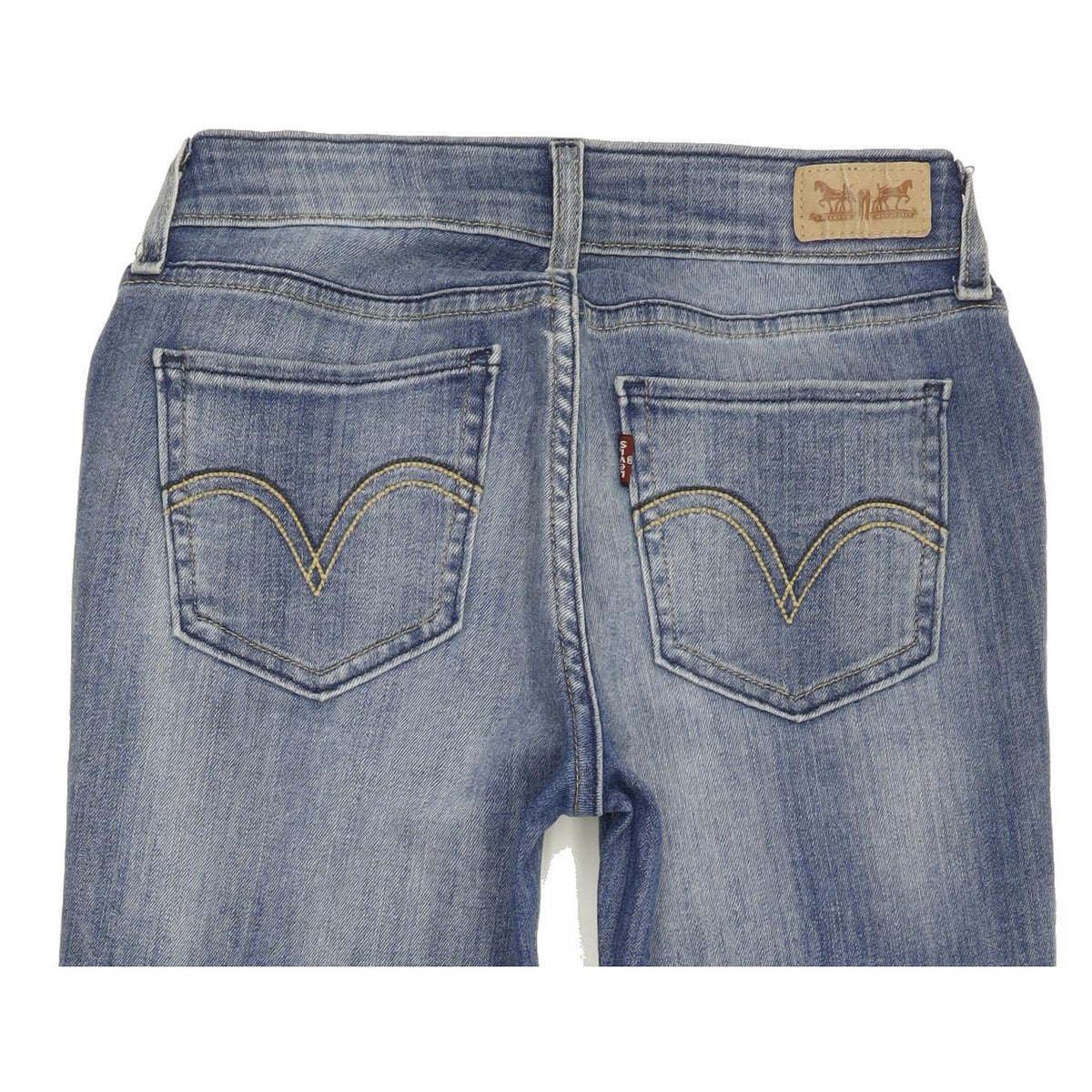 Levi's Women Blue Skinny Slim Stretch Leggings W27 L29