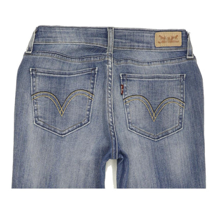 Levi's Women Blue Skinny Slim Stretch Leggings W27 L29