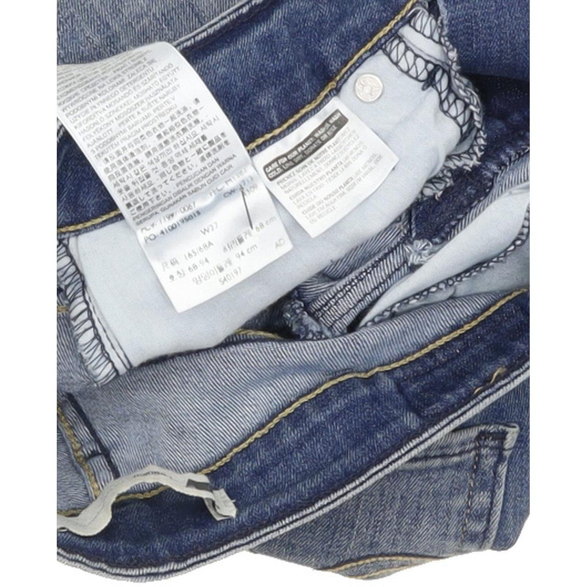 Levi's Women Blue Skinny Slim Stretch Leggings W27 L29