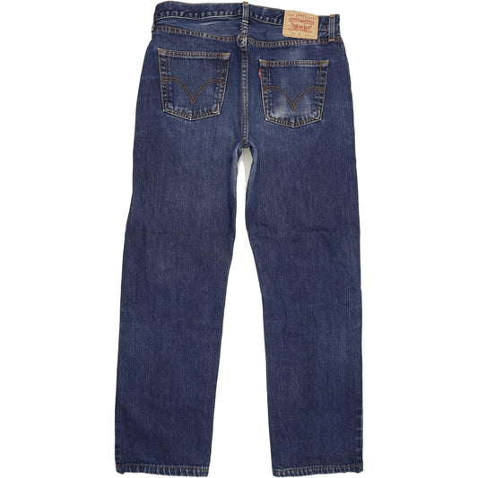 Levi's 751 Men Blue Straight Regular Jeans W34 L30