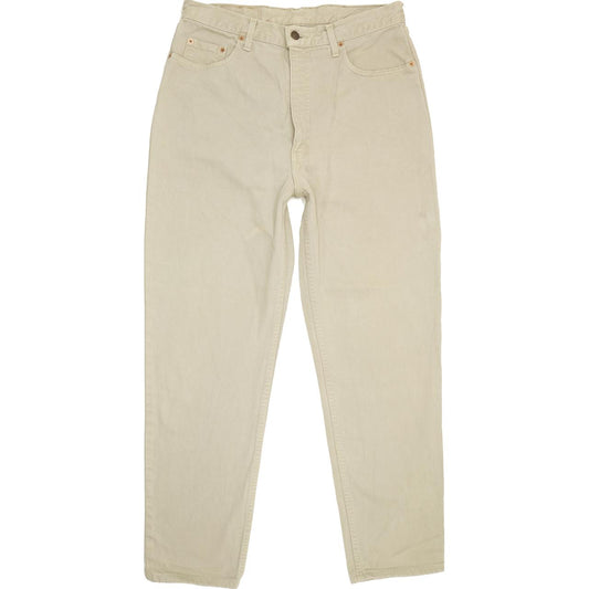 Levi's 881 Men Beige Tapered Regular Jeans W35 L29