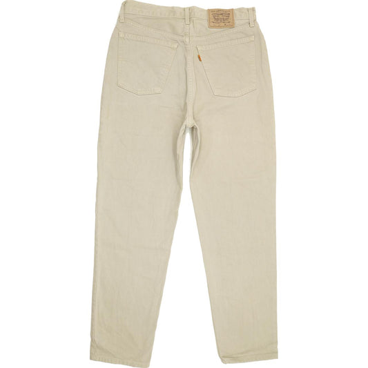 Levi's 881 Men Beige Tapered Regular Jeans W35 L29