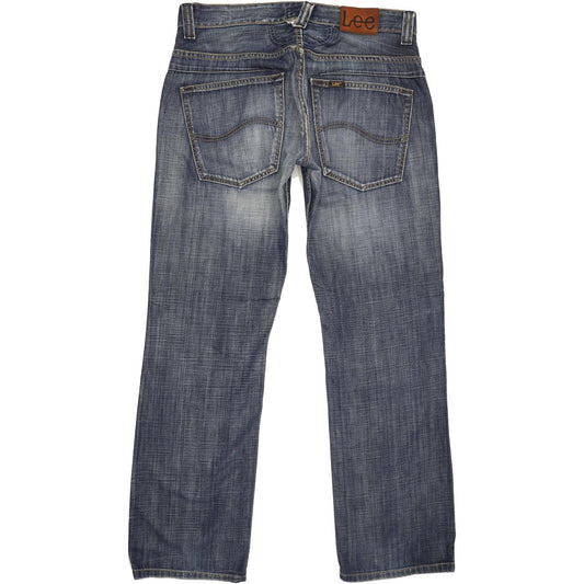 Lee Knox Dart Men Blue Straight Regular Jeans W34 L31