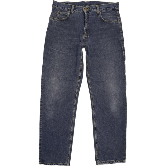 Lee Houston Men Blue Straight Regular Jeans W36 L32