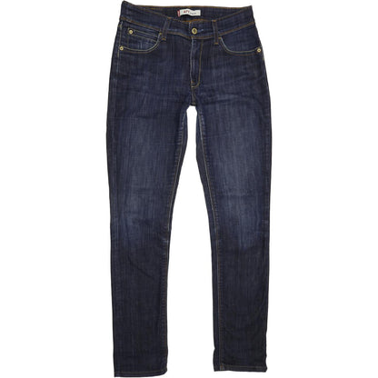 Levi's 471 Women Blue Straight Slim Stretch Jeans W30 L31