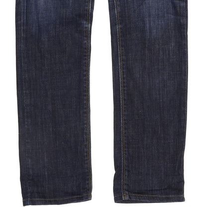 Levi's 471 Women Blue Straight Slim Stretch Jeans W30 L31