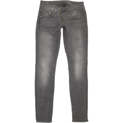 G-Star Lynn Women Grey Skinny Slim Stretch Jeans W27 L33