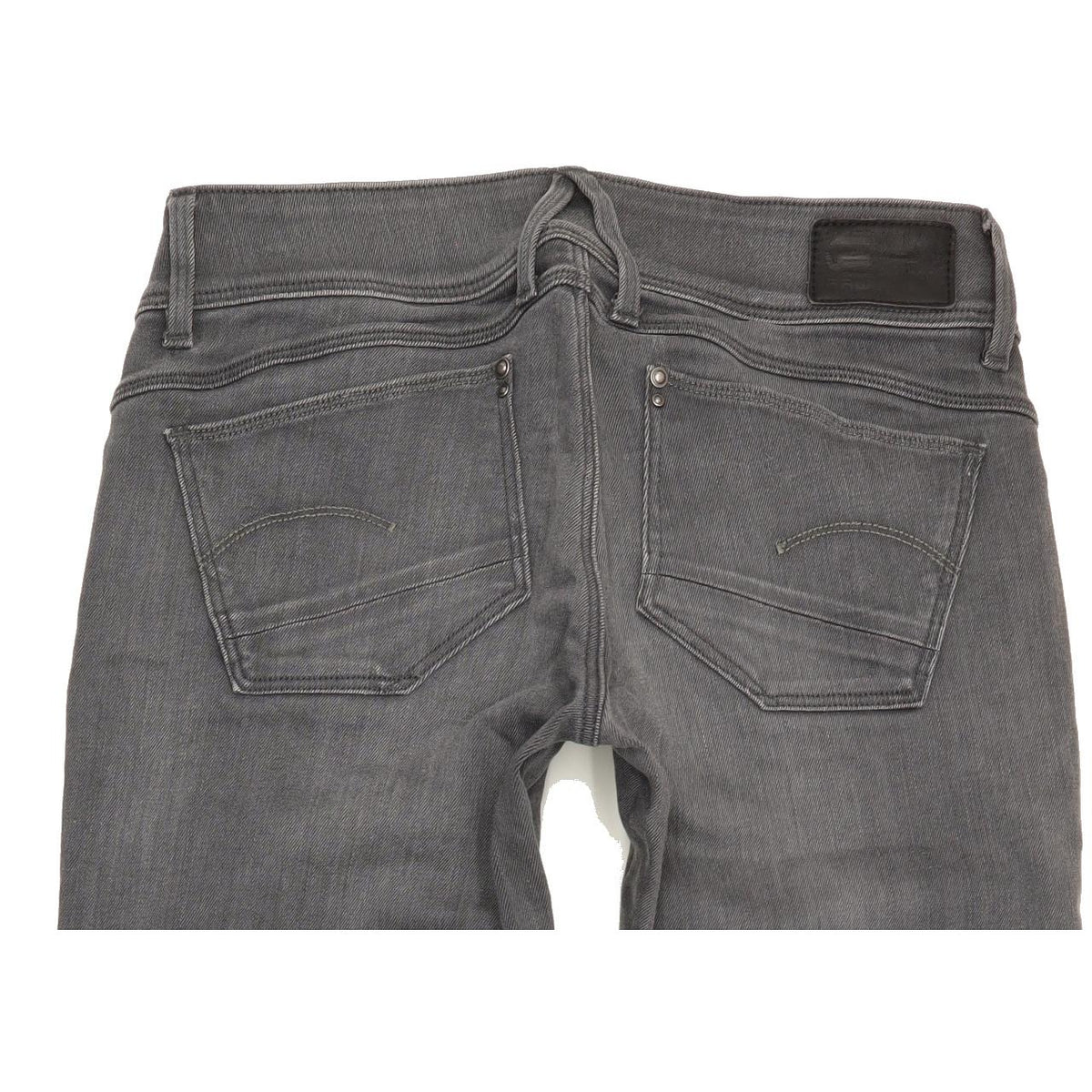 G-Star Lynn Women Grey Skinny Slim Stretch Jeans W27 L33