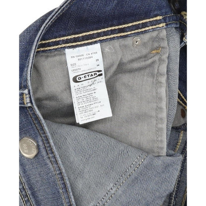G-Star Ford Women Blue Straight Loose Stretch Jeans W29 L32