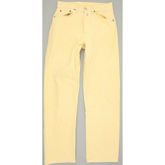 Replay Men Yellow Straight Regular Jeans W28 L29