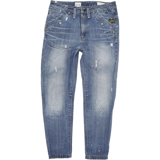 G-Star Bleeker Blue Tapered Loose Jeans High Waisted W28 L30