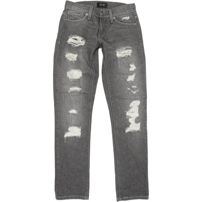 Levi's Women Grey Straight Regular Jeans W28 L30