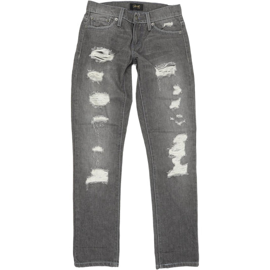 Levi's Women Grey Straight Regular Jeans W28 L30