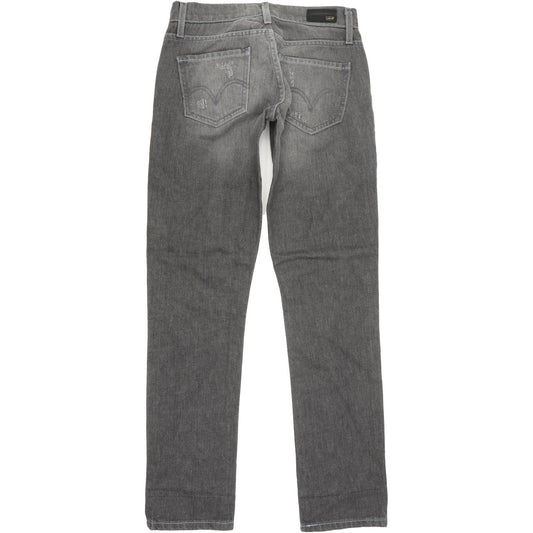 Levi's Women Grey Straight Regular Jeans W28 L30