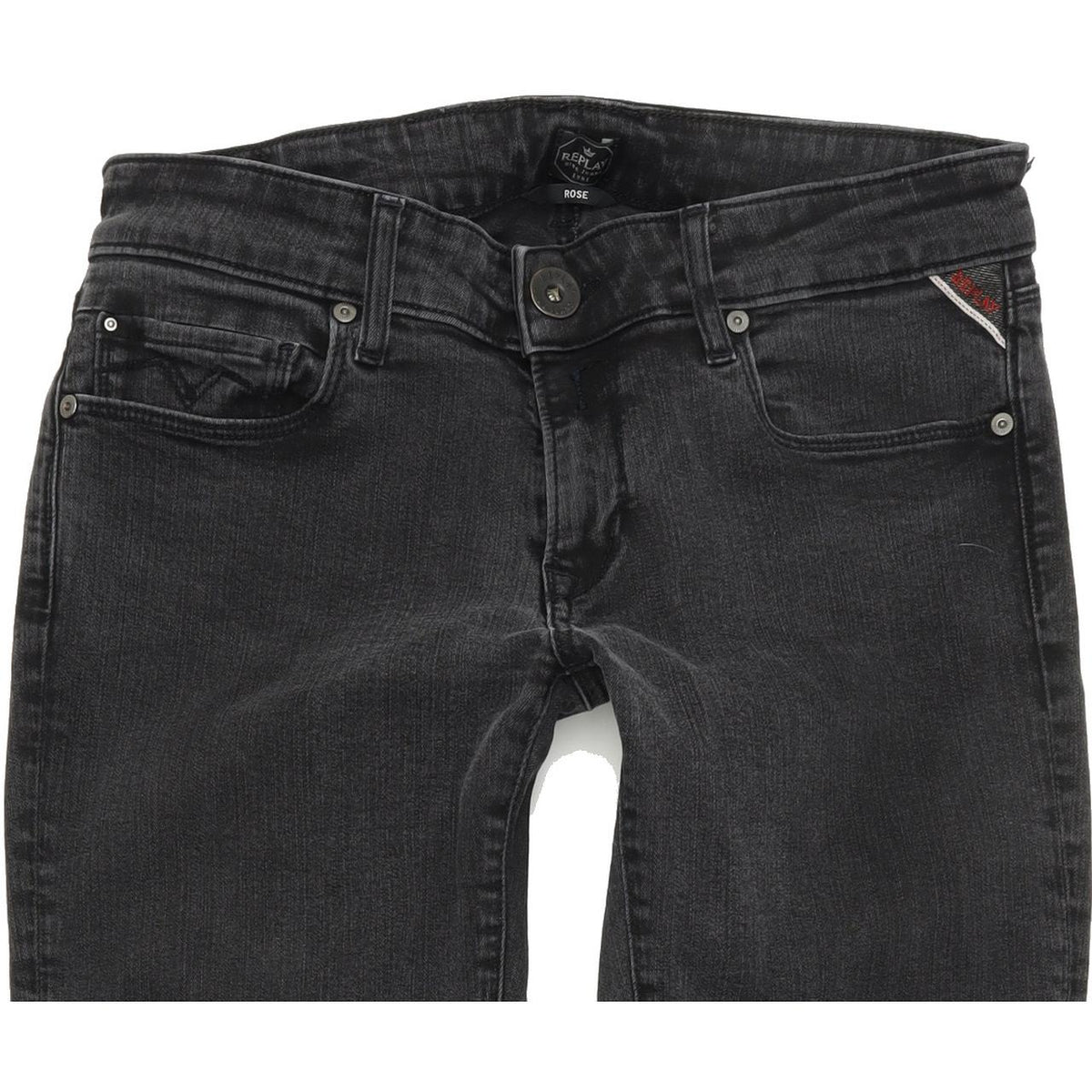 Replay Women Grey Skinny Slim Stretch Jeans W29 L32