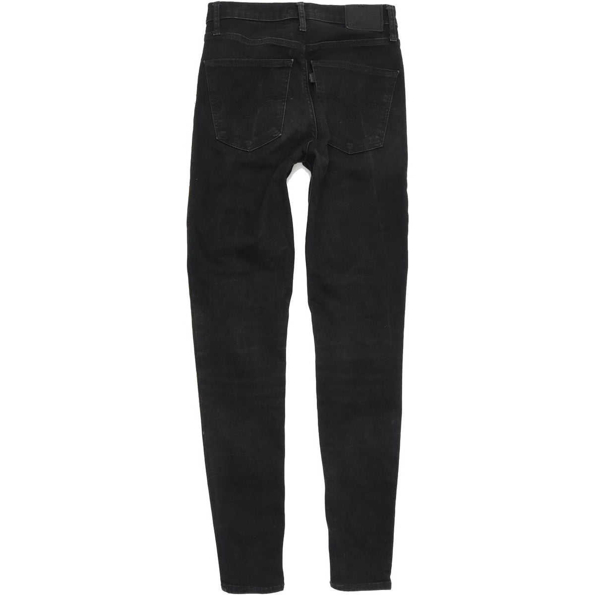 Levi's Mile High Super Women Black Skinny Slim Stretch Jeans W27 L30