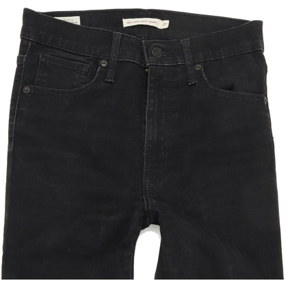 Levi's Mile High Super Women Black Skinny Slim Stretch Jeans W27 L30